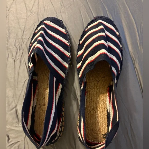 French espadrilles, canvas, size 38 EU/ 7.5 US, new - Picture 3 of 6
